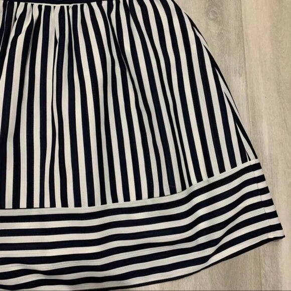 Anthropologie Maeve Striped High Waist Midi Skirt - Picture 4 of 12